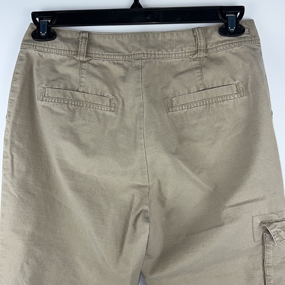 Woolrich Capris Khaki Crop Pants Sz:10P - Picture 4 of 9